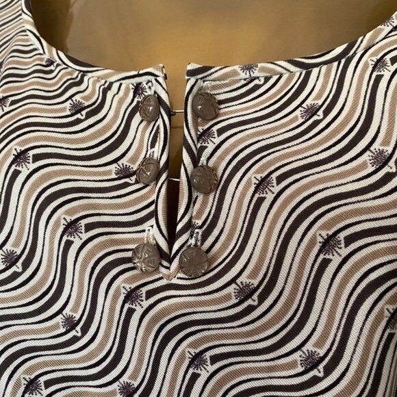 Sportmax Bell Sleeve Blouse | Cotton & Silk Luxury Max Mara Design - Picture 3 of 12